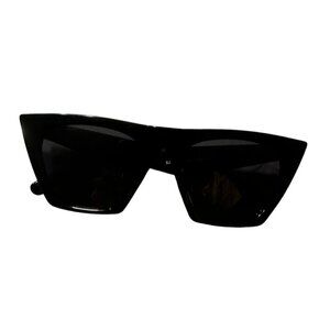 SOJOS sunglasses SJ2115 black thick rim retro Polorized UV400